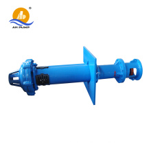 Vertical semi-submerged drainage sump pump